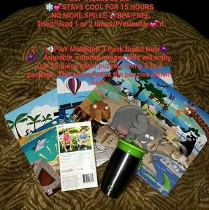 MUNCHKIN360®️MIRACLE CUP&PlaYMoNSteR 3Pack Puzzle